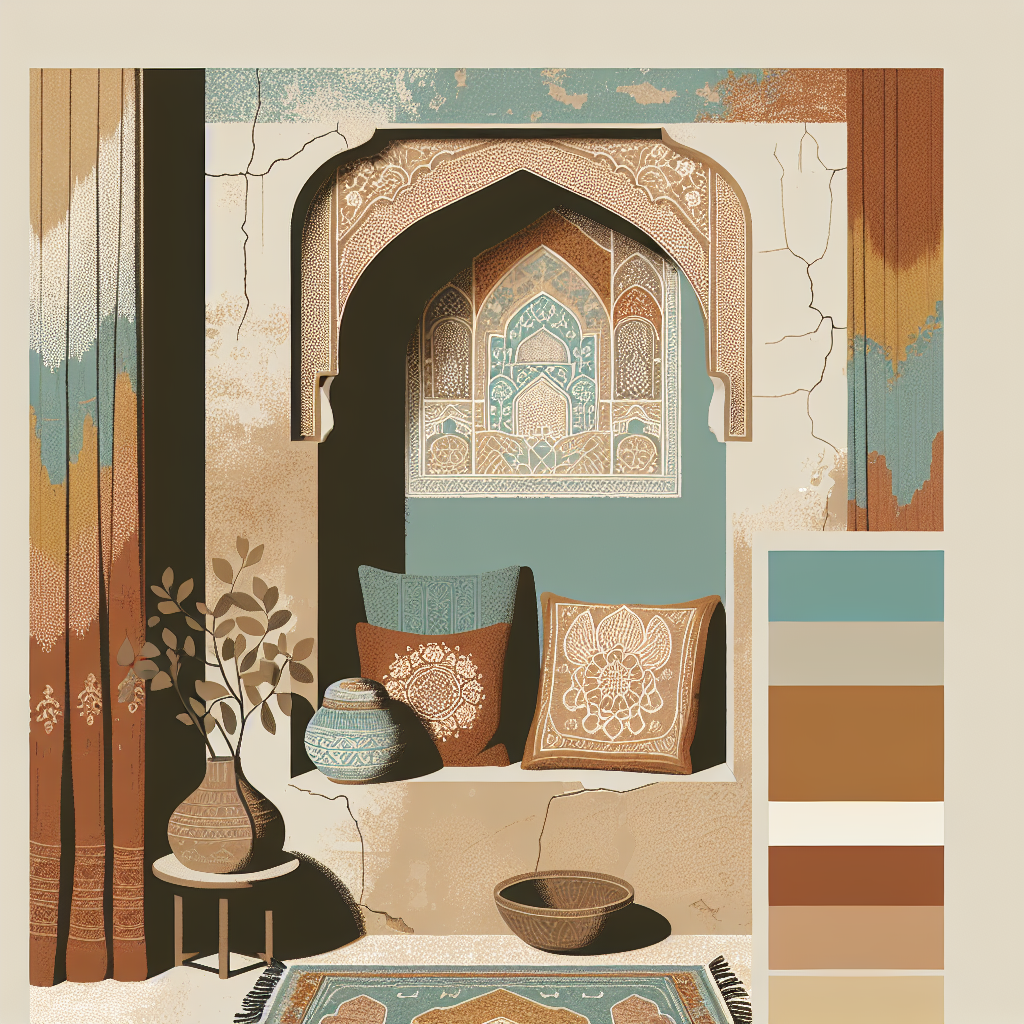 Illustration de l'article : Décoration murale orientale : transformez votre intérieur en oasis