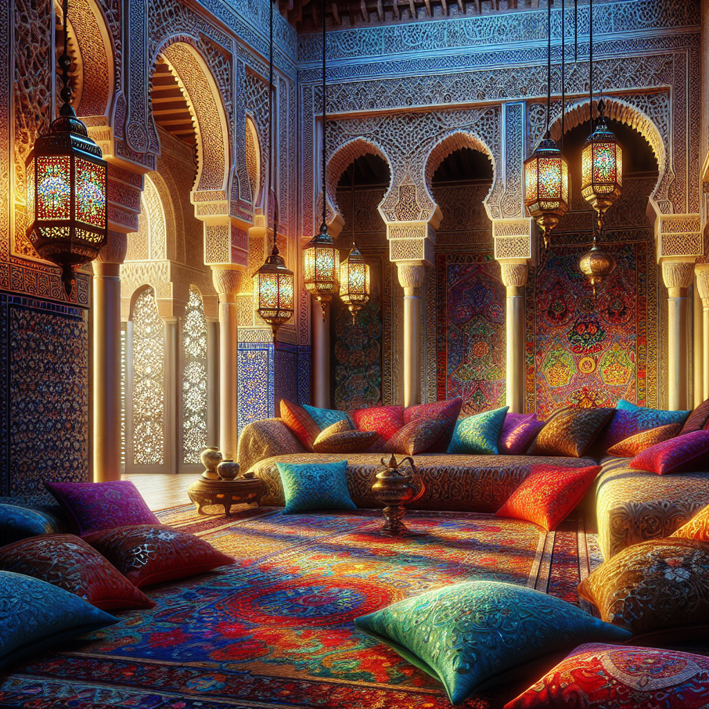 Illustration de l'article : Décoration murale orientale : transformez votre intérieur en oasis