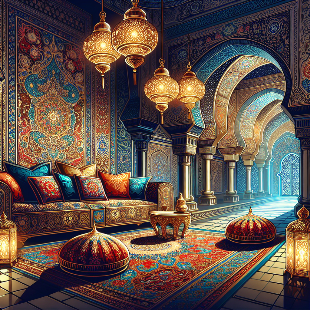 Illustration de l'article : Décoration Orientale Luxe : Sublimez Votre Intérieur Raffiné