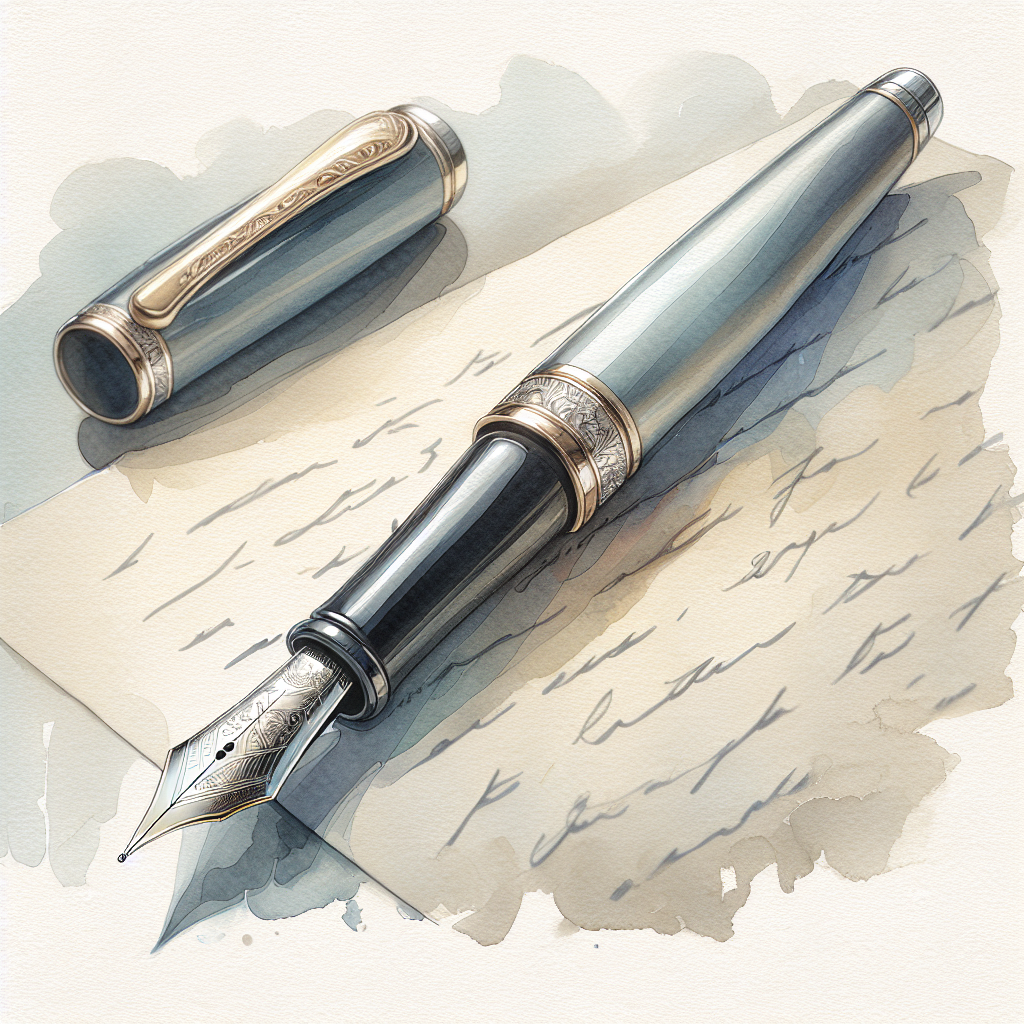 Illustration de l'article : Découvrez le Stylo Plume Haut de Gamme qui Sublime l'Écriture