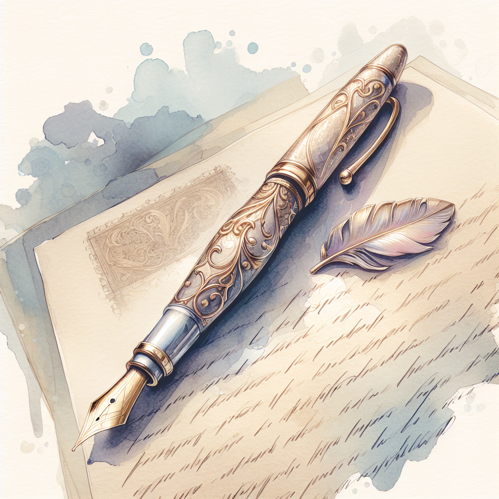Illustration de l'article : Les Avantages d'un Stylo Plume en Or: Élégance et Performance