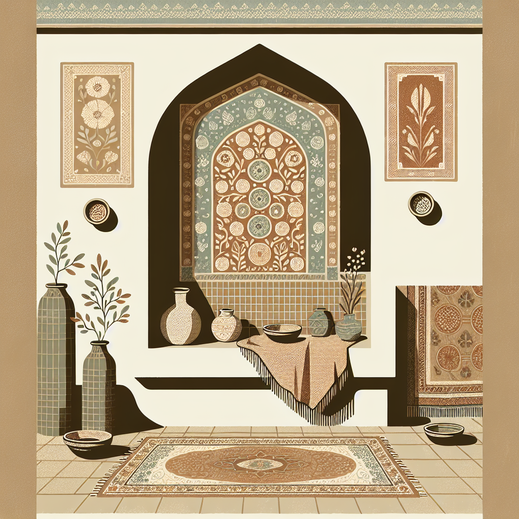 Illustration de l'article : Décoration murale orientale : Sublimez Votre Intérieur Exotique