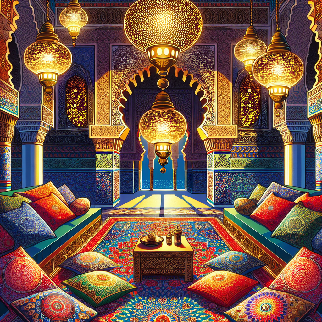 Illustration de l'article : Décoration intérieure orientale : Transformez votre espace avec style
