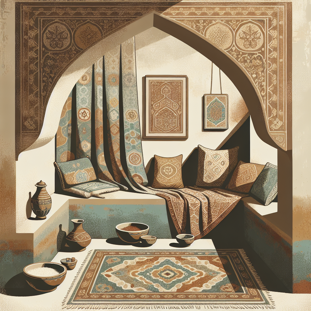 Illustration de l'article : Décoration intérieure orientale : Éveillez Vos Sens avec Élégance