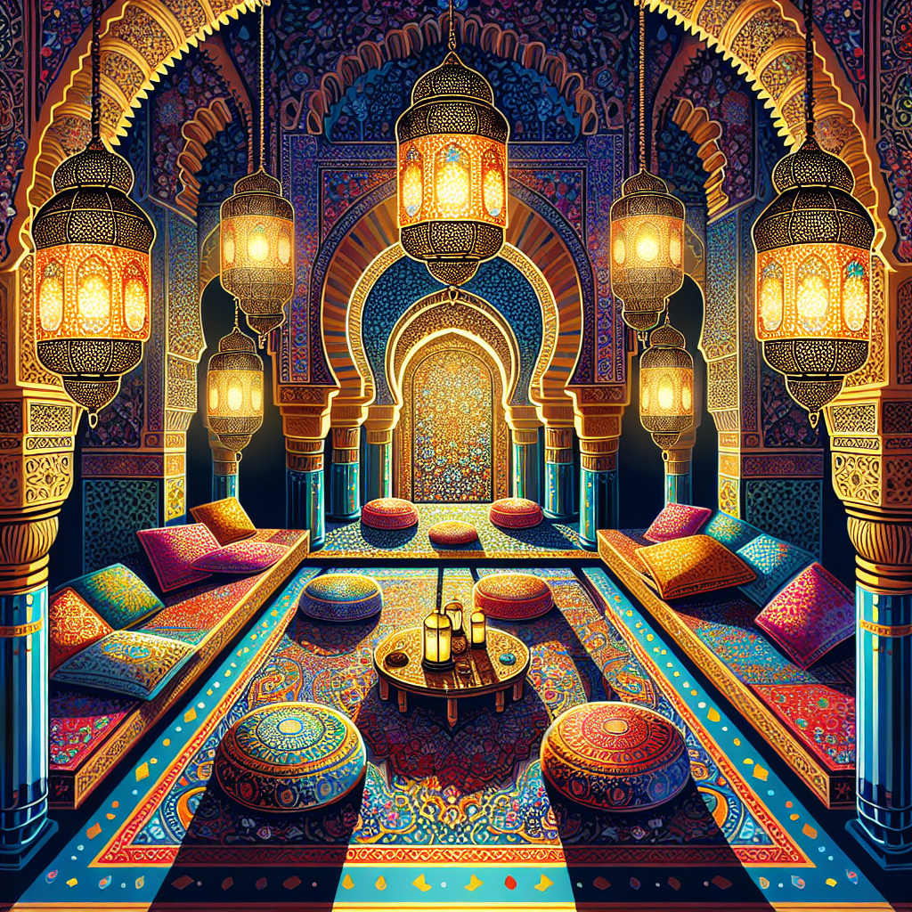 Illustration de l'article : Décoration intérieure orientale : Éveillez Vos Sens avec Élégance