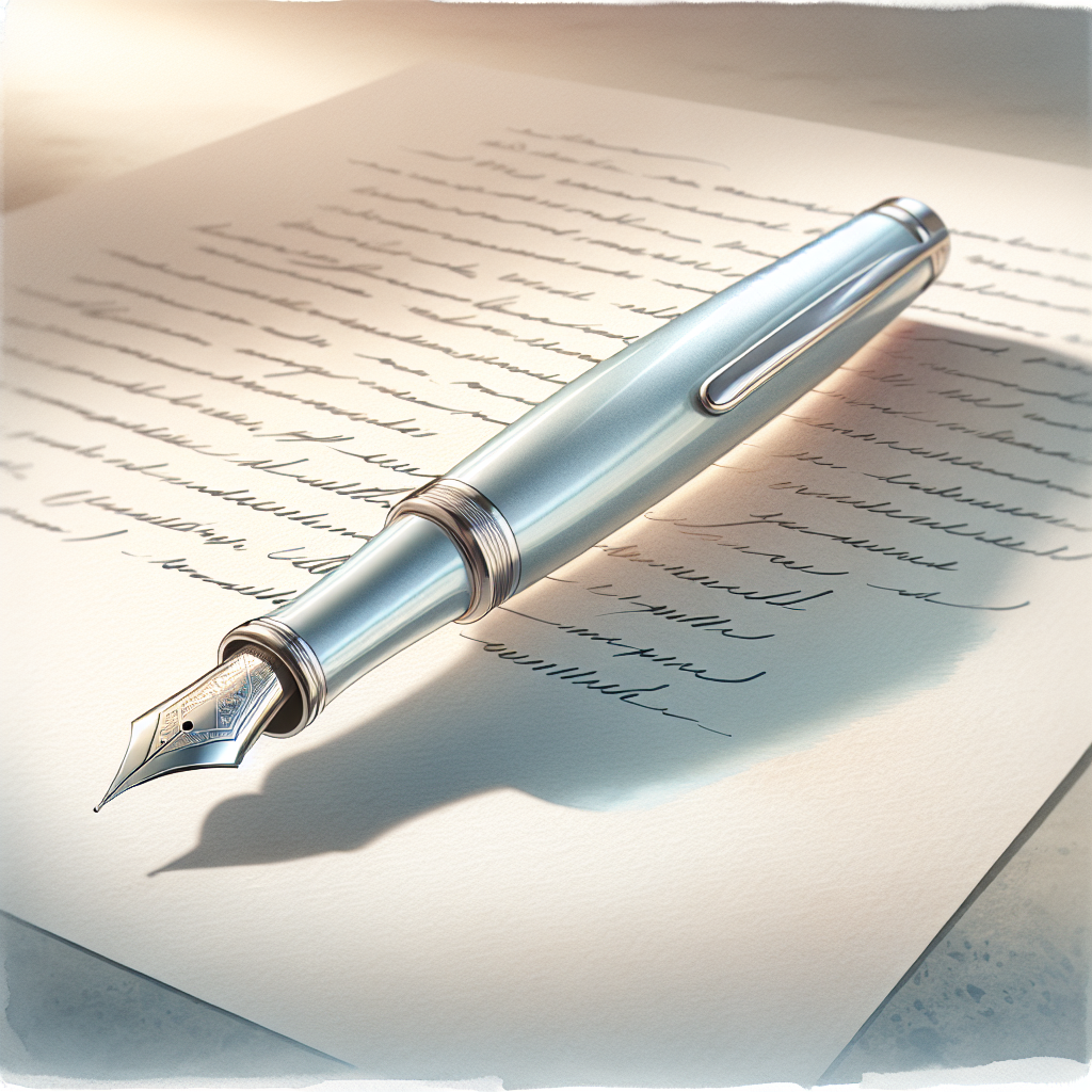 Illustration de l'article : Stylo Plume Haut de Gamme : L'Élégance de l'Écriture Réinventée