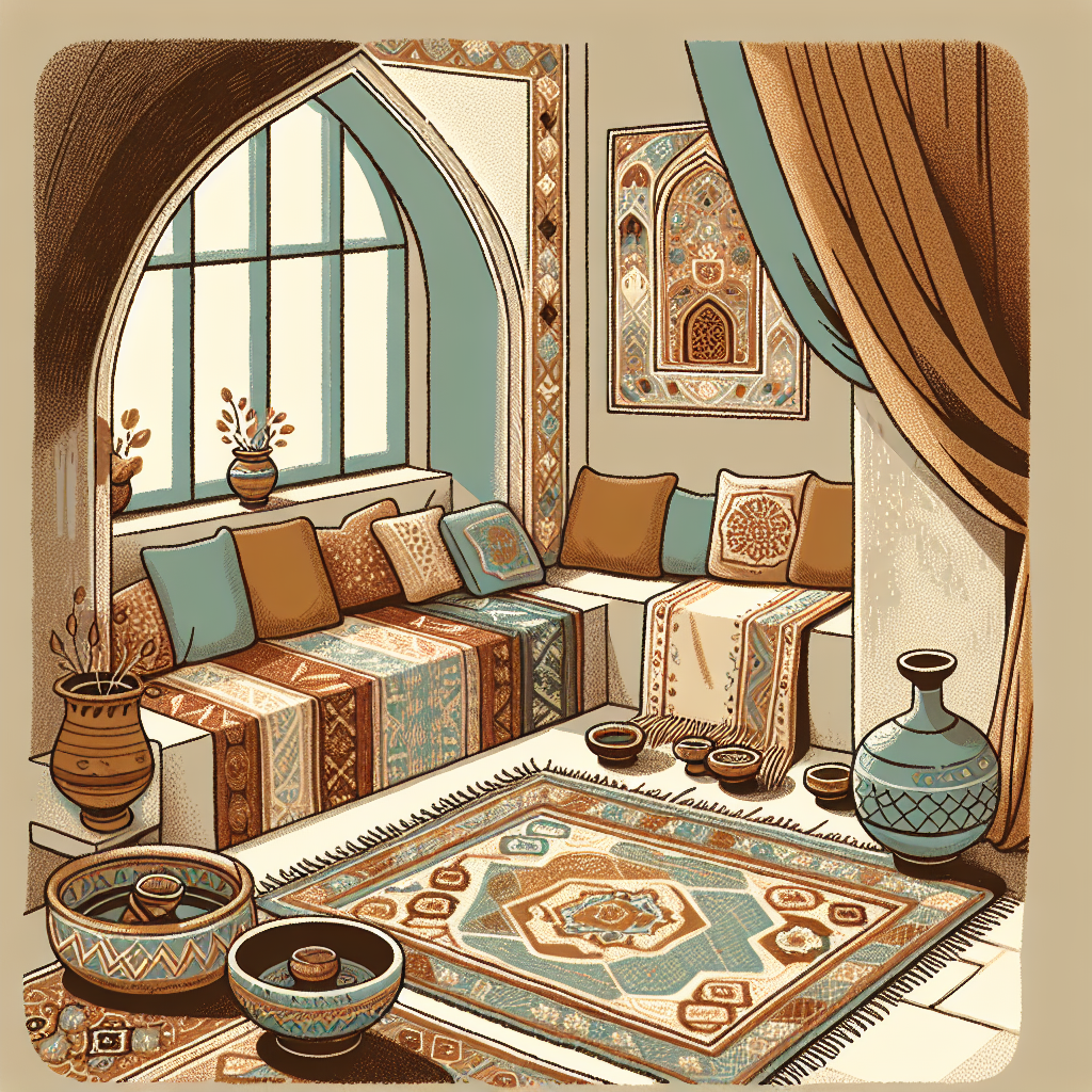 Illustration de l'article : Décoration intérieure orientale : Transformez Votre Espace Authentiquement