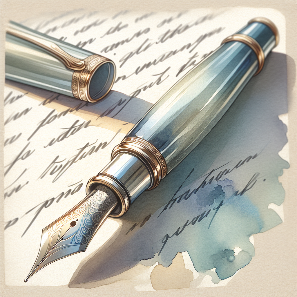 Illustration de l'article : Stylo de Calligraphie Luxe : Élevez Votre Expérience d'Écriture