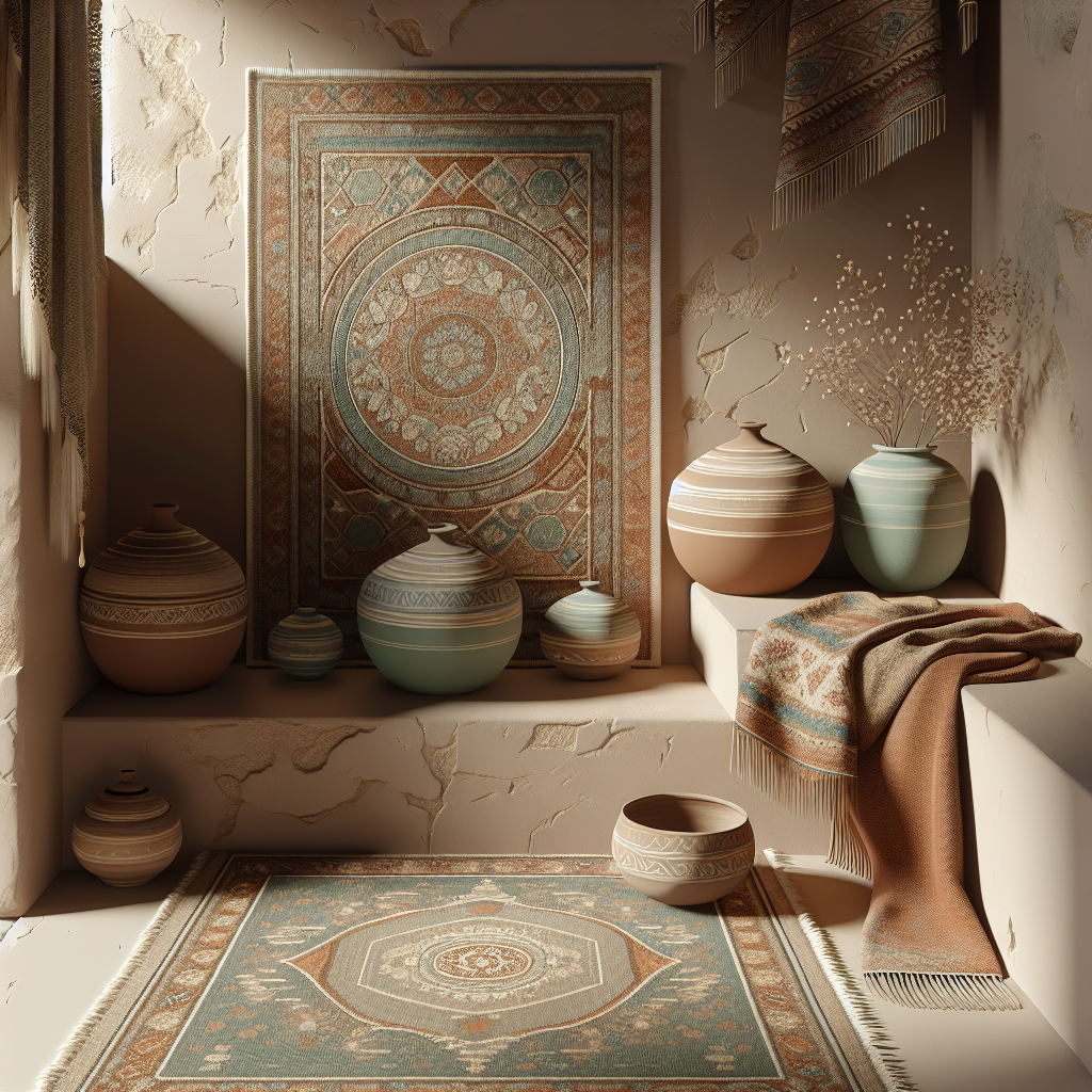 Illustration de l'article : Tapis berbère fait main pour une déco chaleureuse et authentique