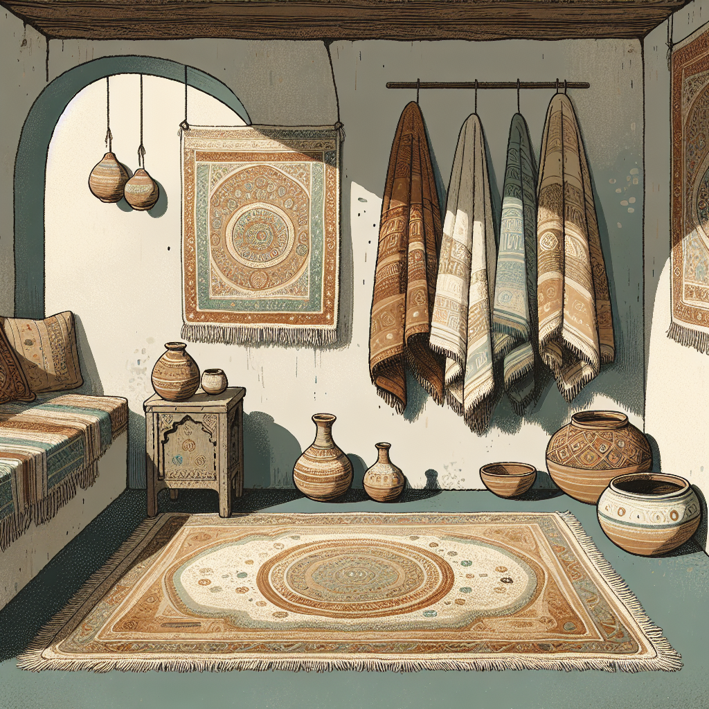 Illustration de l'article : Tapis berbère authentique aux couleurs d’ailleurs pour sublimer votre déco