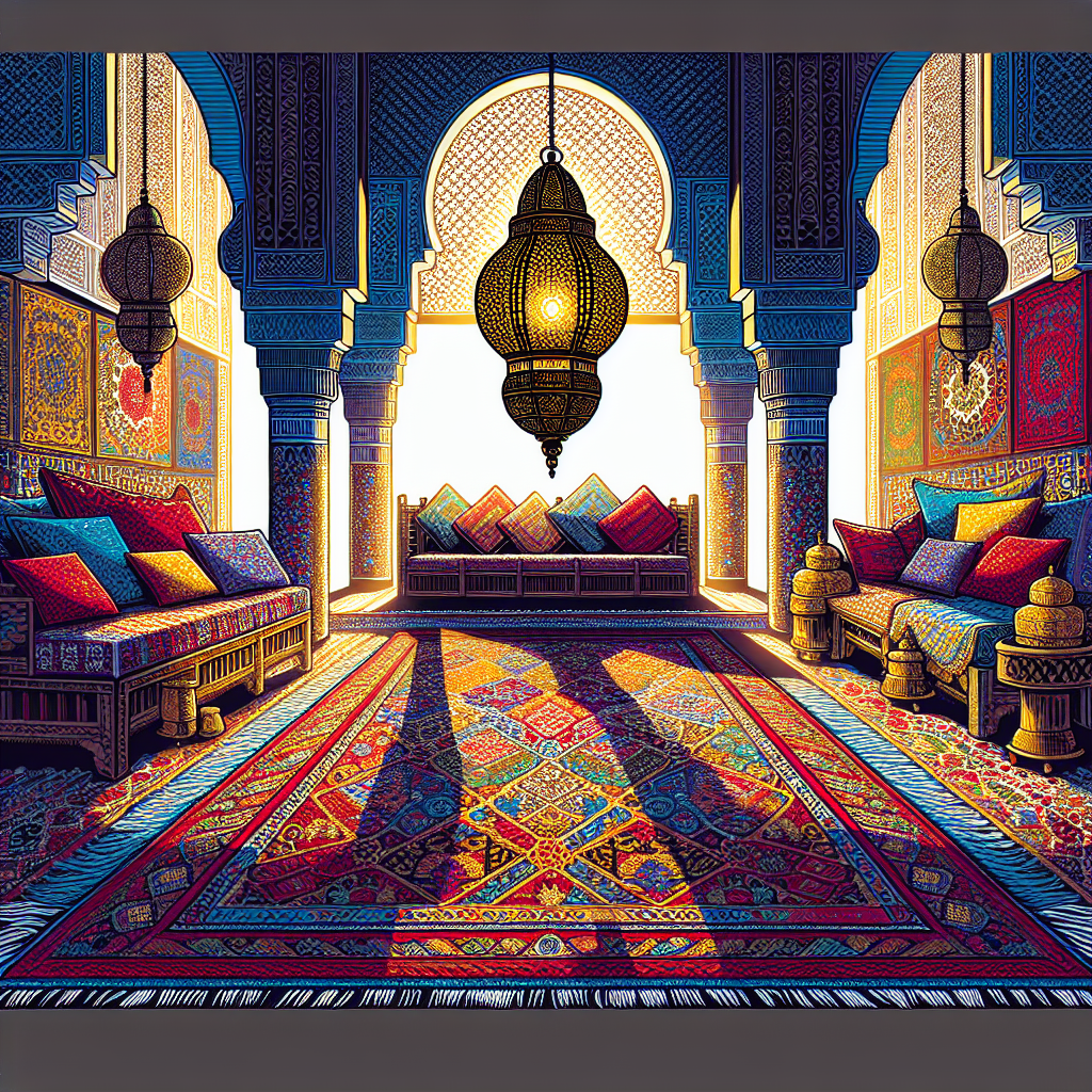 Illustration de l'article : Tapis berbère artisanal : l'élégance authentique venue du Maroc