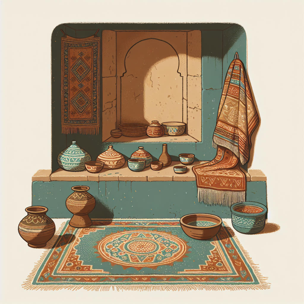 Illustration de l'article : Tapis berbère traditionnel aux couleurs vives pour sublimer votre intérieur