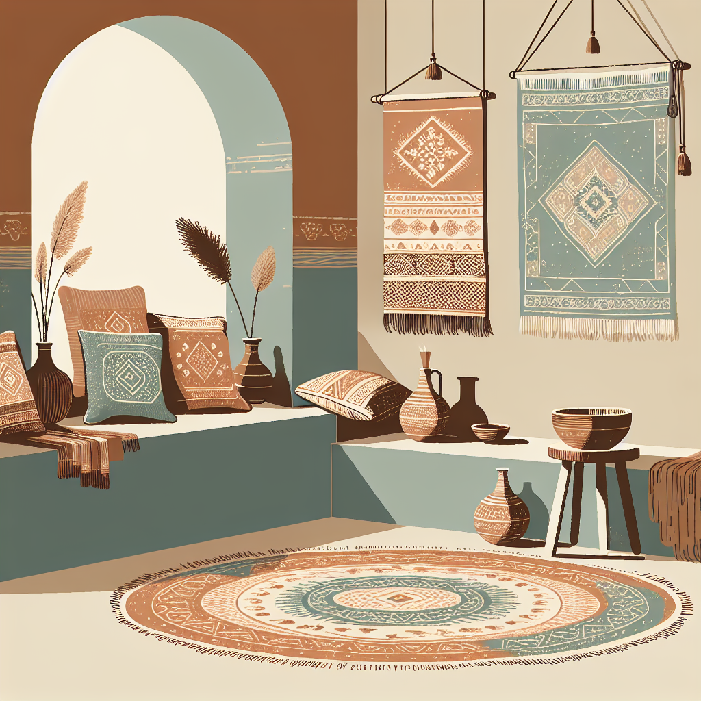 Illustration de l'article : Tapis berbère authentique pour une déco chaleureuse et tendance