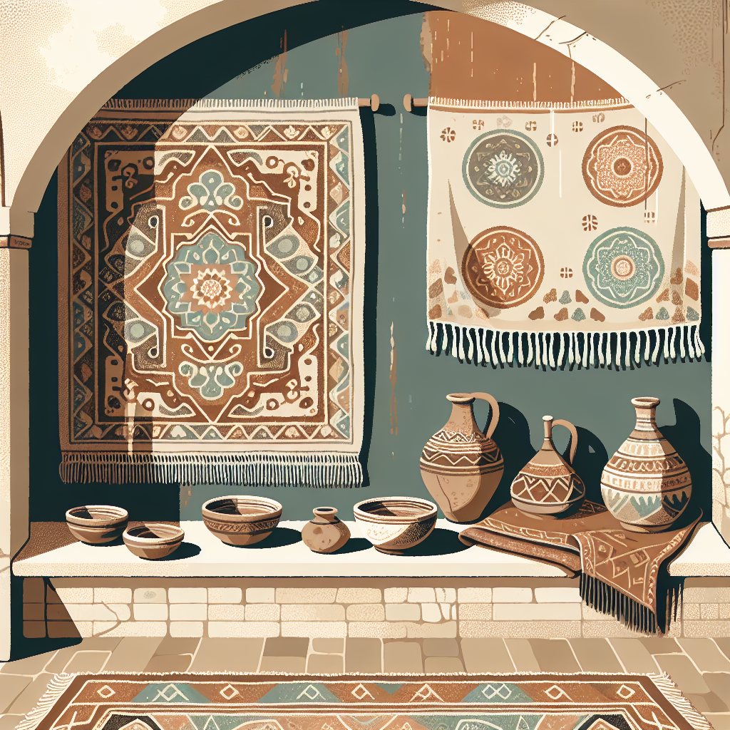 Illustration de l'article : Tapis berbère fait main pour une déco authentique et chaleureuse