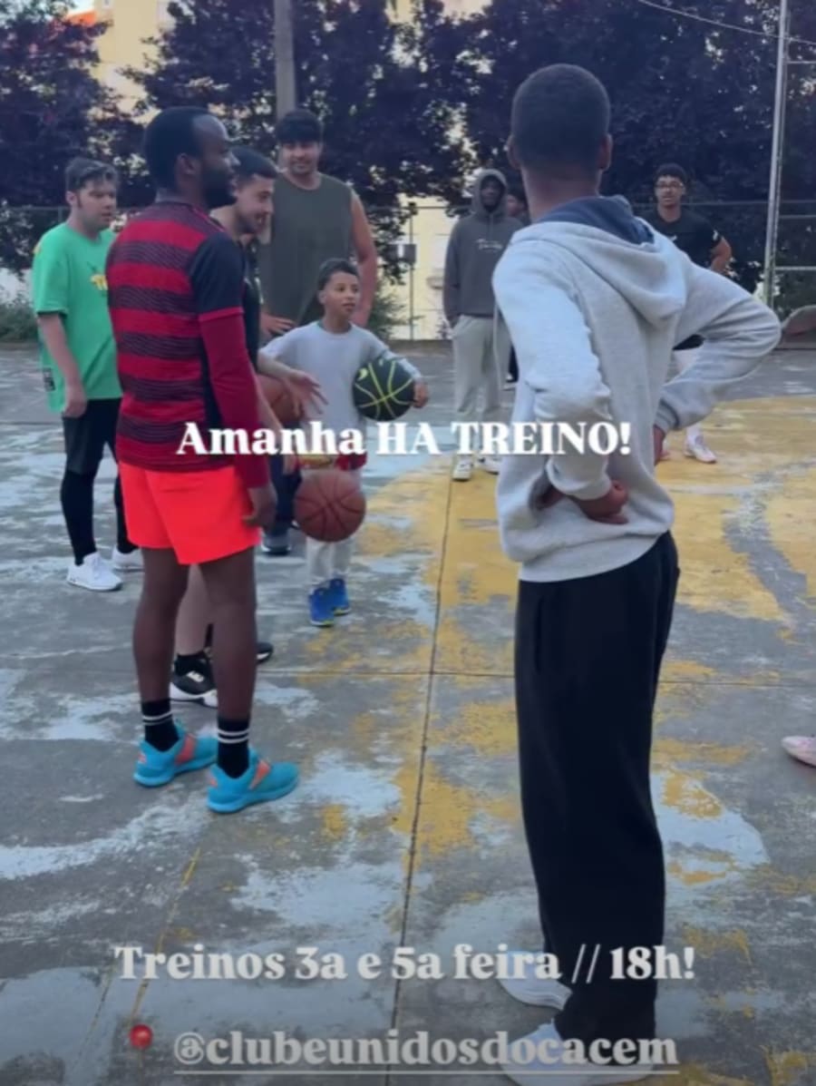 Treinos de Basquetebol Abertos, fotografia 2 de 4