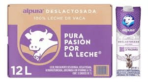 Leche Alpura Deslactosada Caja 12 pzs - 0