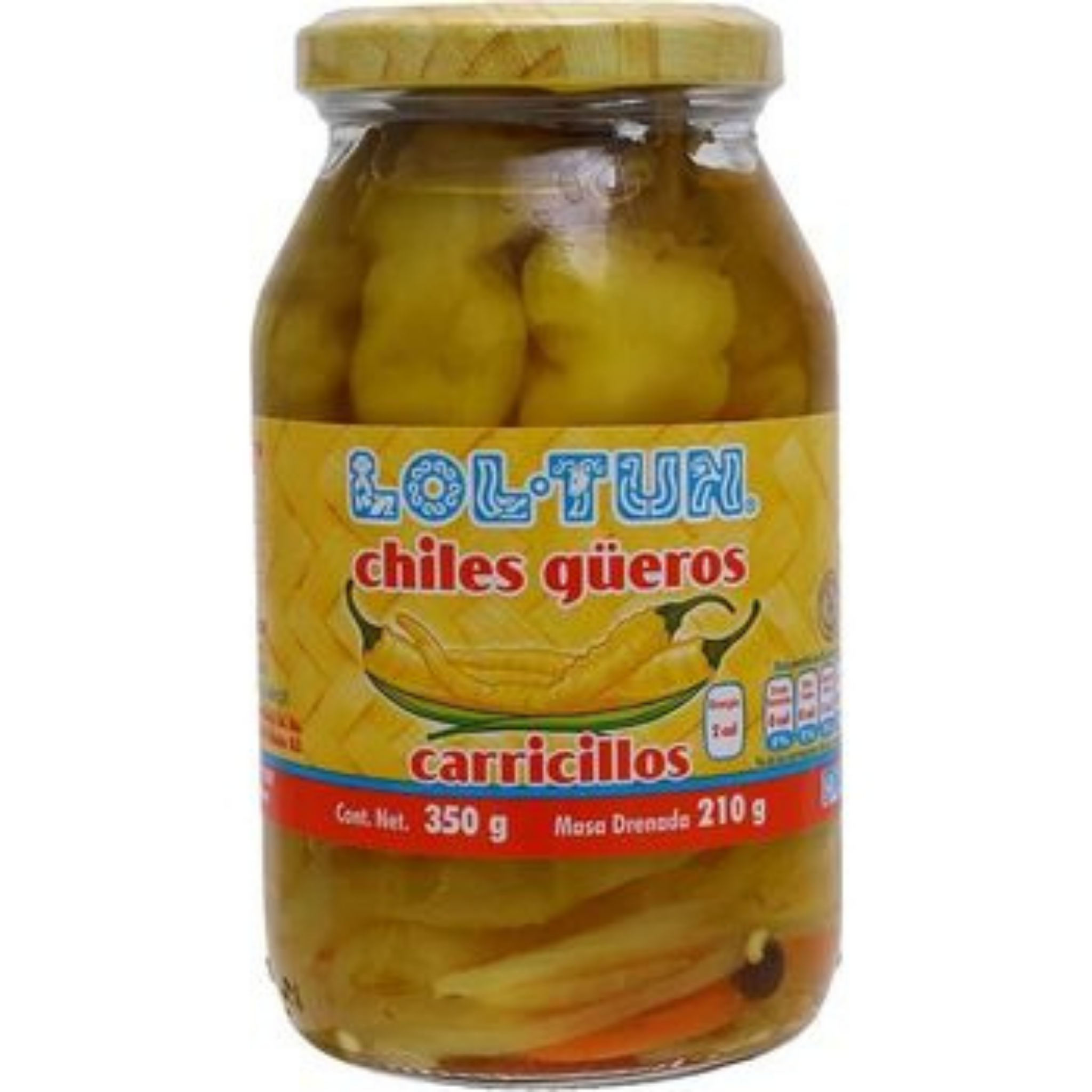 Chiles güeros Loltun 350g  - 0