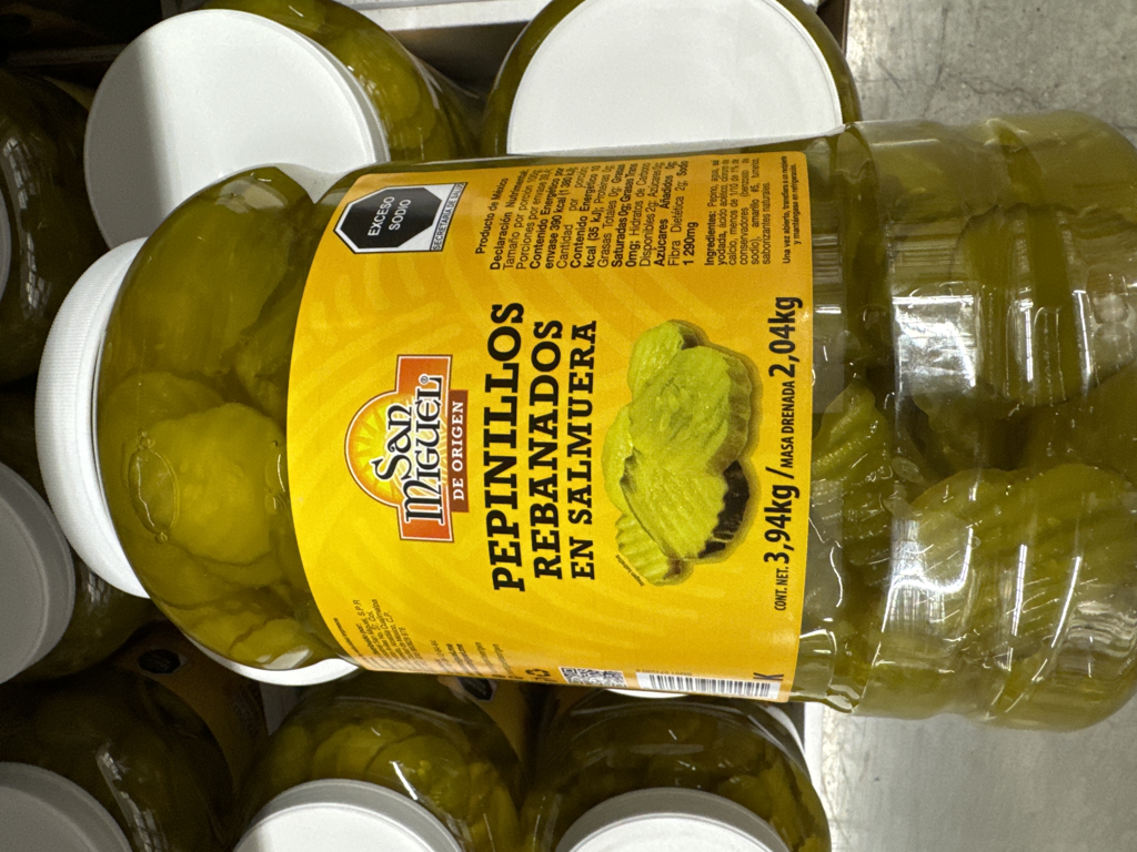 Pepinillos San Miguel 3.94kg - 0