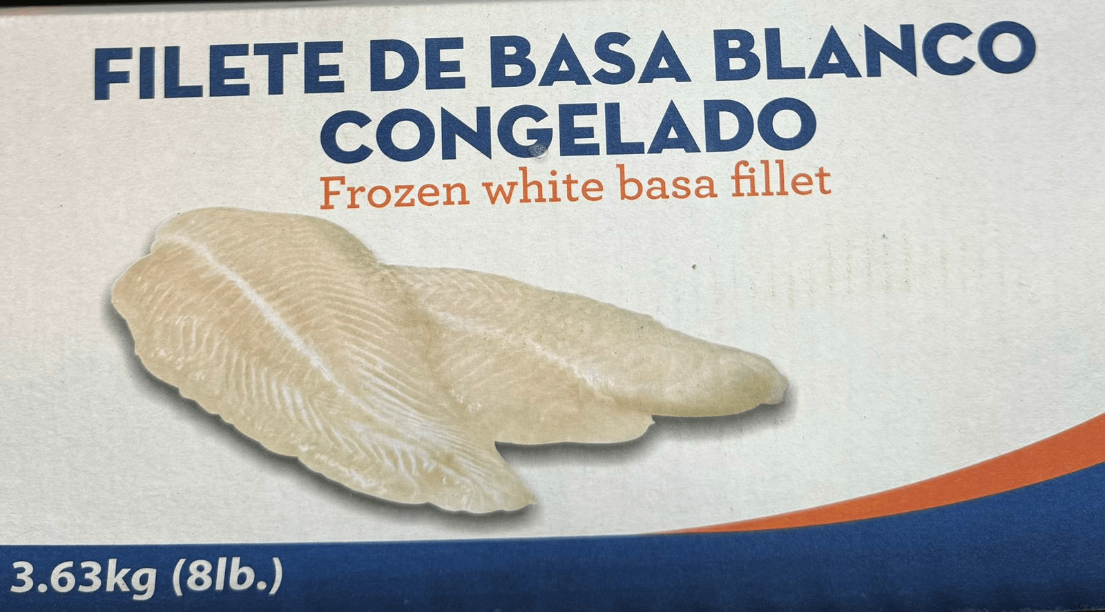 Filete de Basa Blanco 3.6 kg - 0