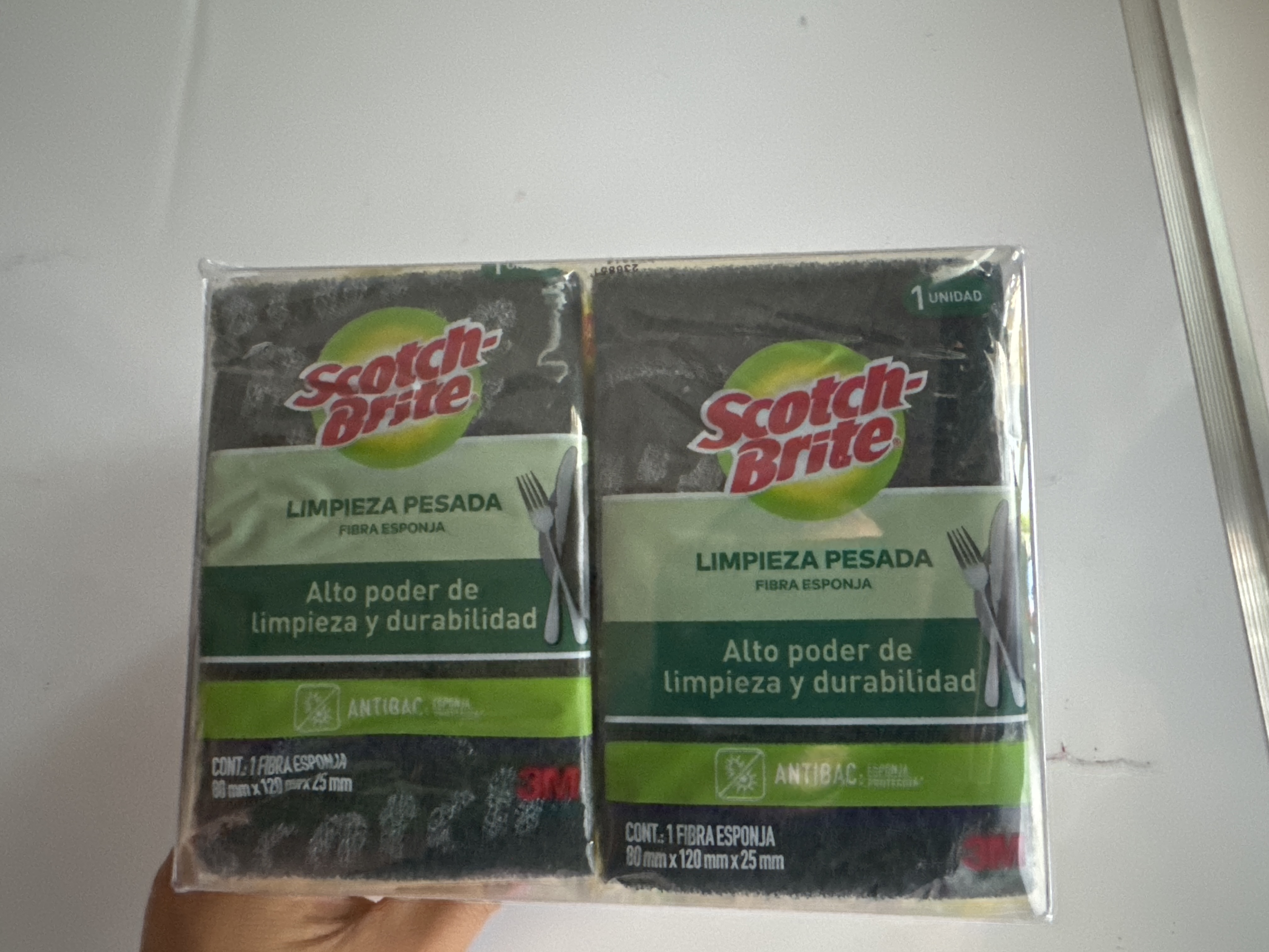 Fibras verde paquete 10pz - 0