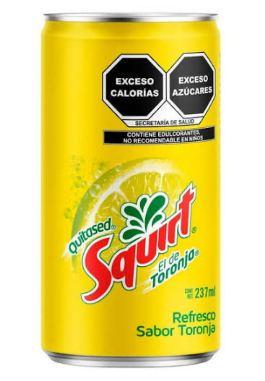 Squirt lata de 237ml paq. de 6pz - 0