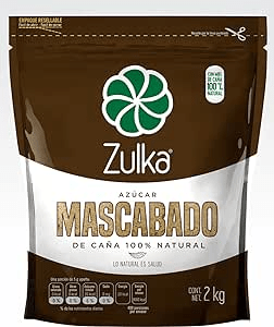 Azúcar Mascabado marca Zulka de 2 kg - 0