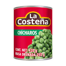 Chícharo en lata 420gr - 0
