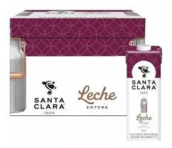 Leche Entera Santa Clara caja 12pz - 0