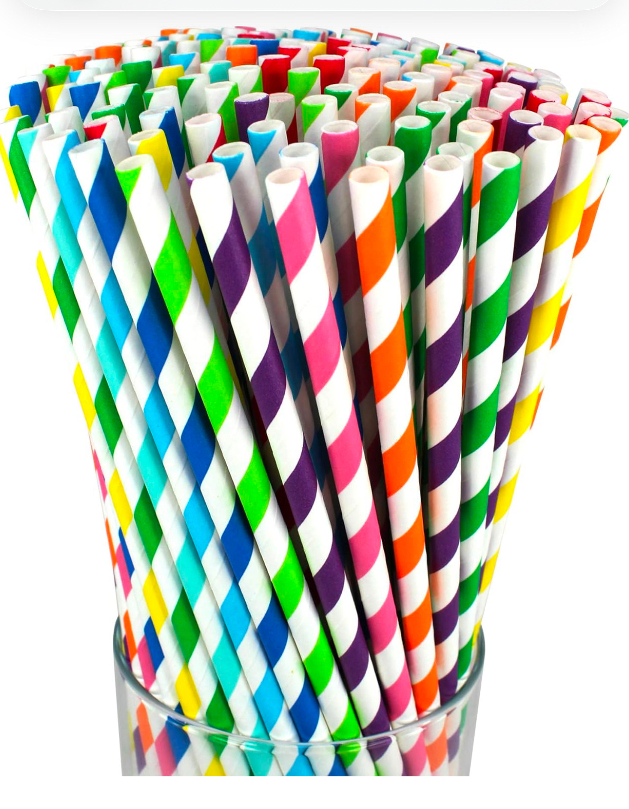 Popotes de Papel Bio caja con 100pz - 0