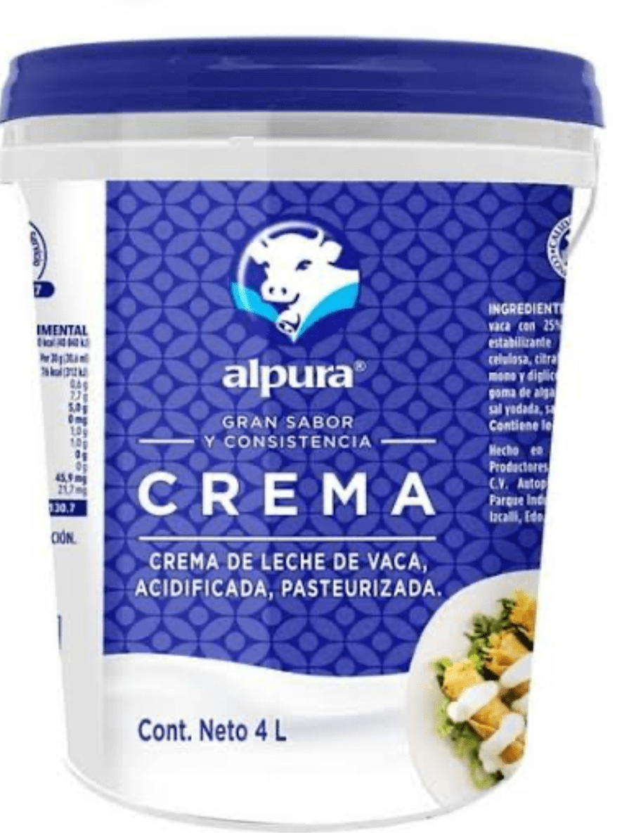Crema Alpura 1 cubeta 4 Lt  - 0