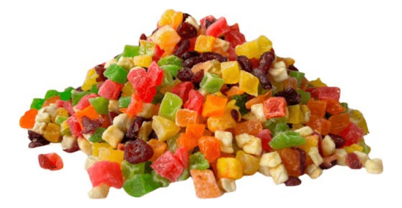 Fruta seca picada deshidratada - 0