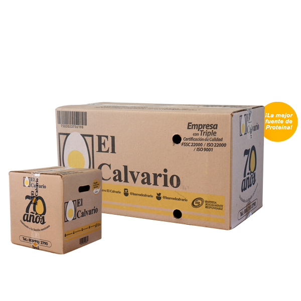 Huevo Calvario caja 15kg - 0