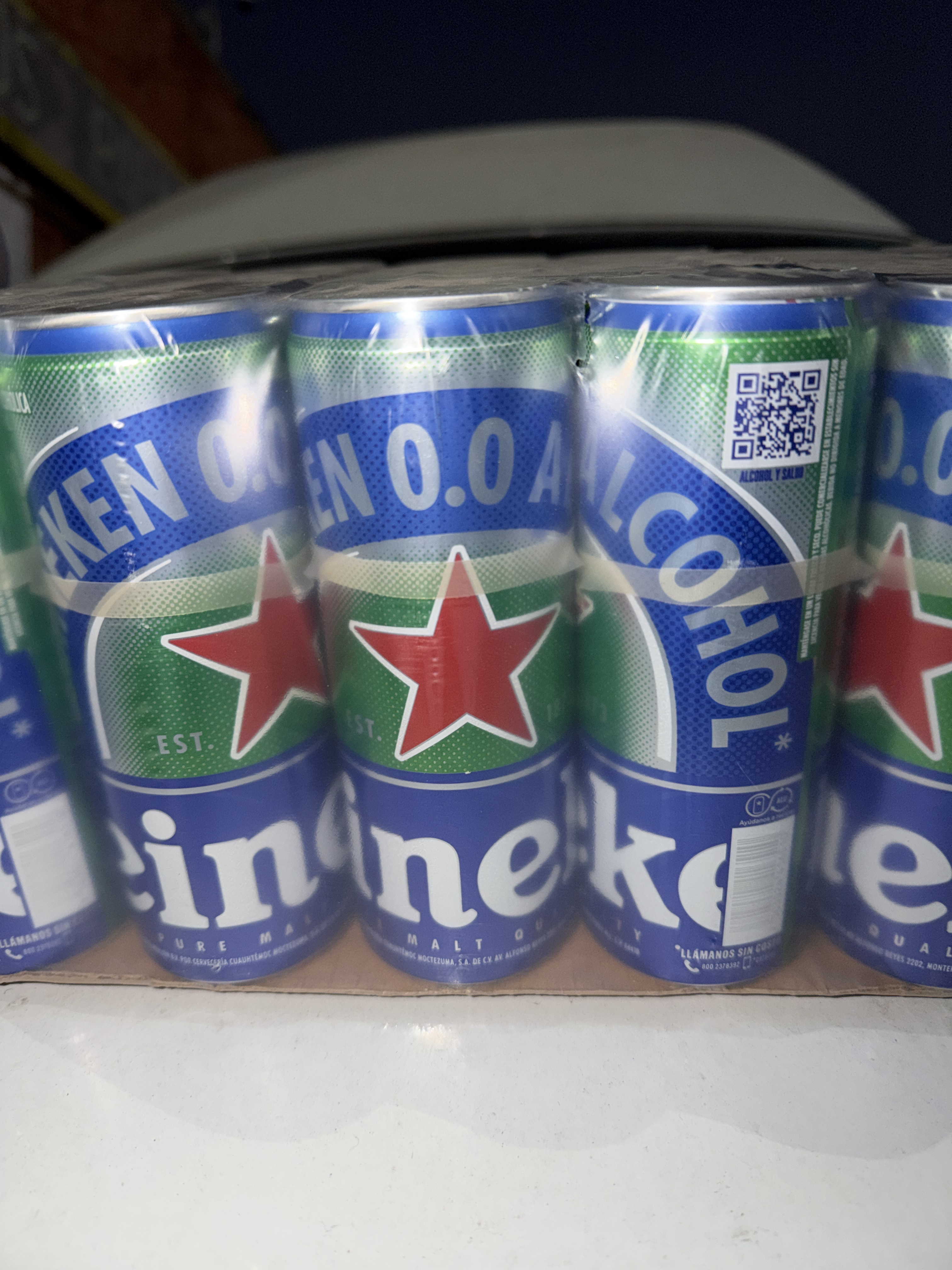 Heineken sin alcohol 24 pack de 355ml - 0