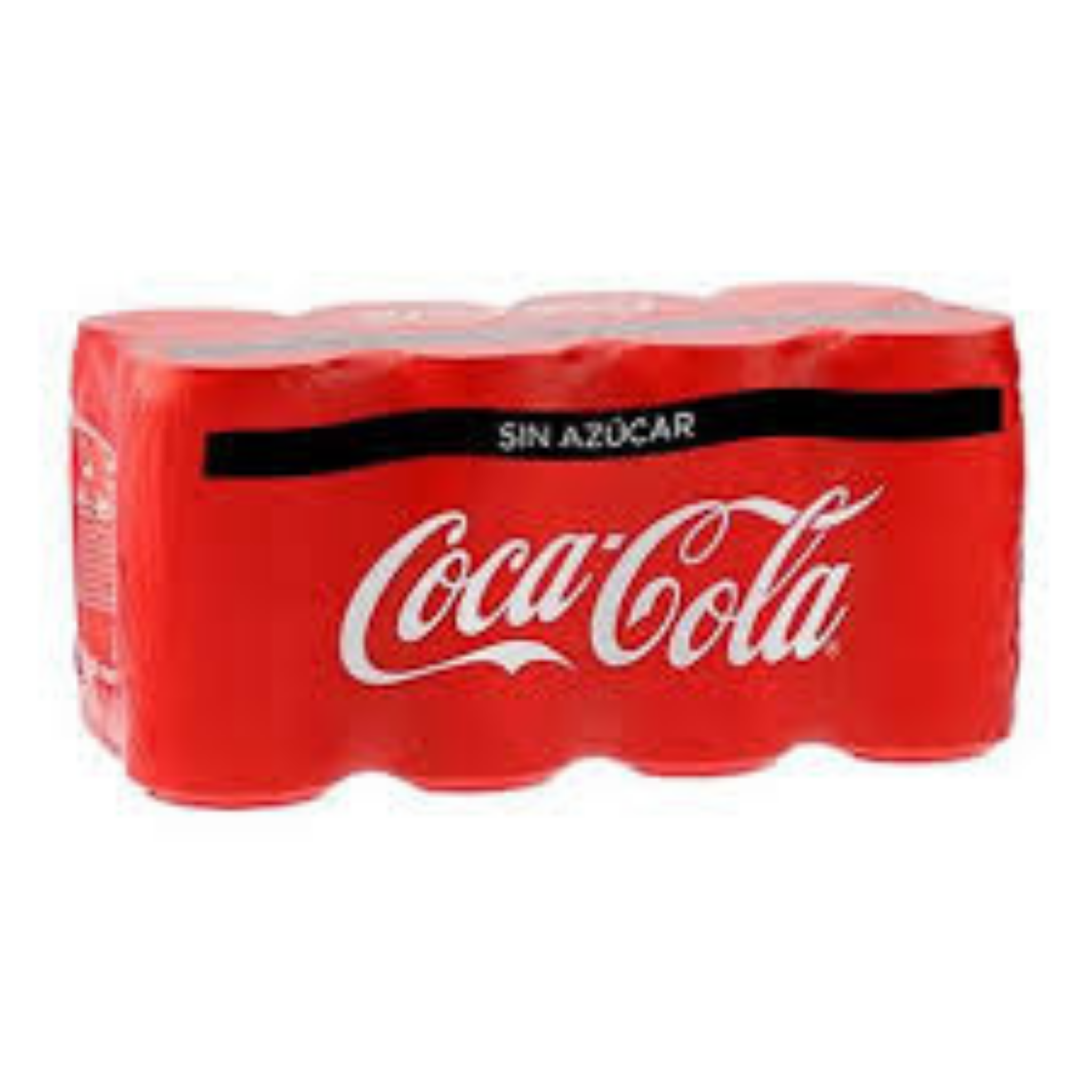 Coca Cola en lata sin azúcar 355ml 12 pzs - 0