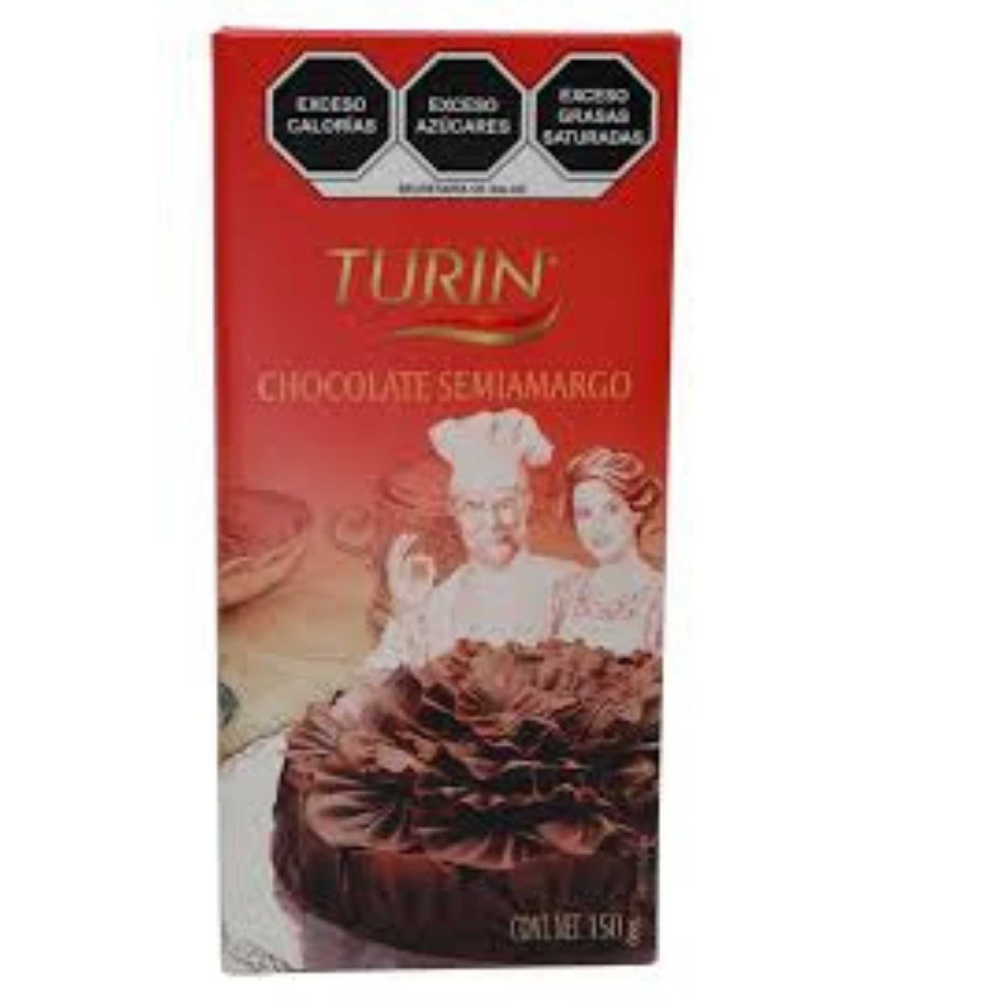 Chocolate semi amargo Turin a granel - 0