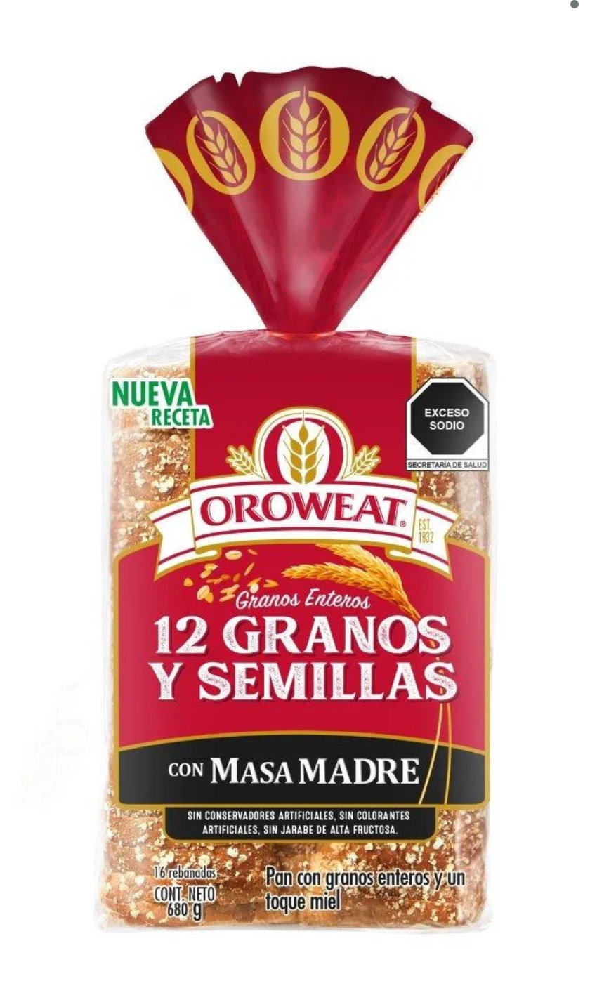 Pan 12 granos y semillas - 0