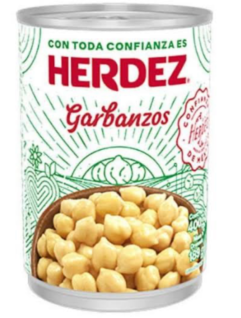 Garbanzo en lata Herdez de 400gr - 0