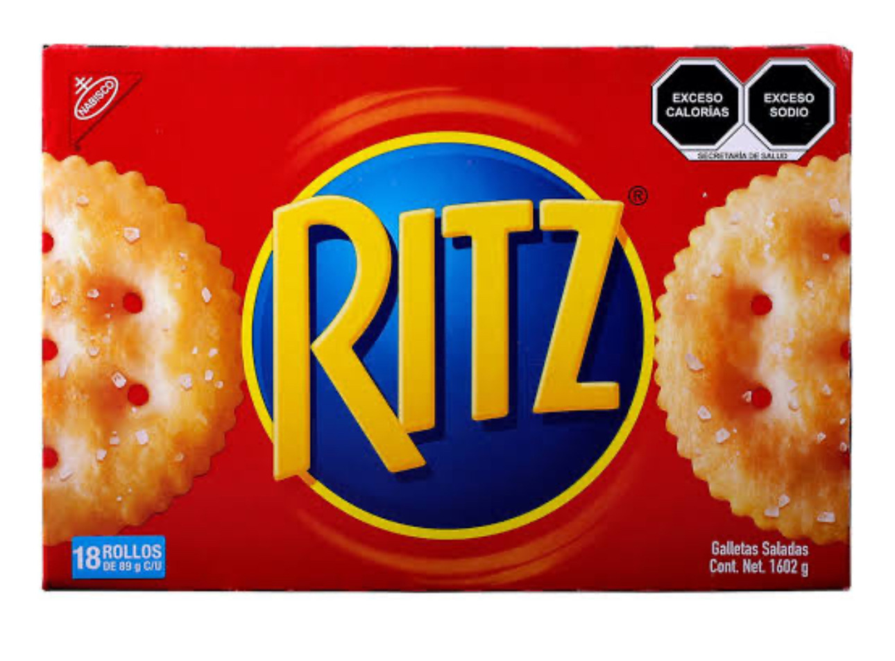 Galletas Ritz caja 18 pz de 89 gr - 0