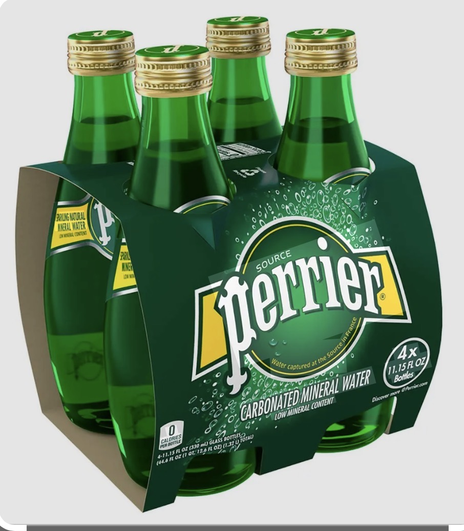 Perrier original 330ml paquete de 4pz - 0