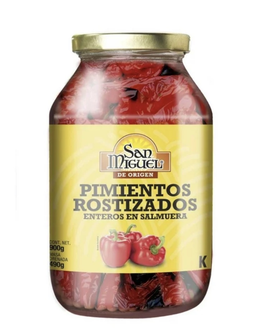 Pimiento rostizado San Miguel 900g - 0