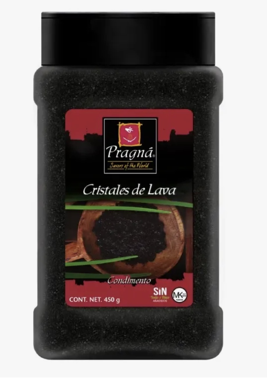 Sal Negra / cristales de lava pragna 450gr  - 0