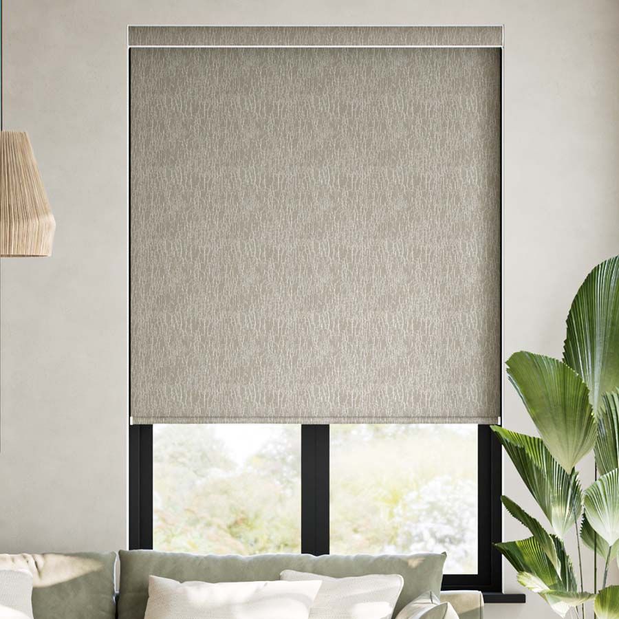 Light flowing sheer curtains with soft natural light