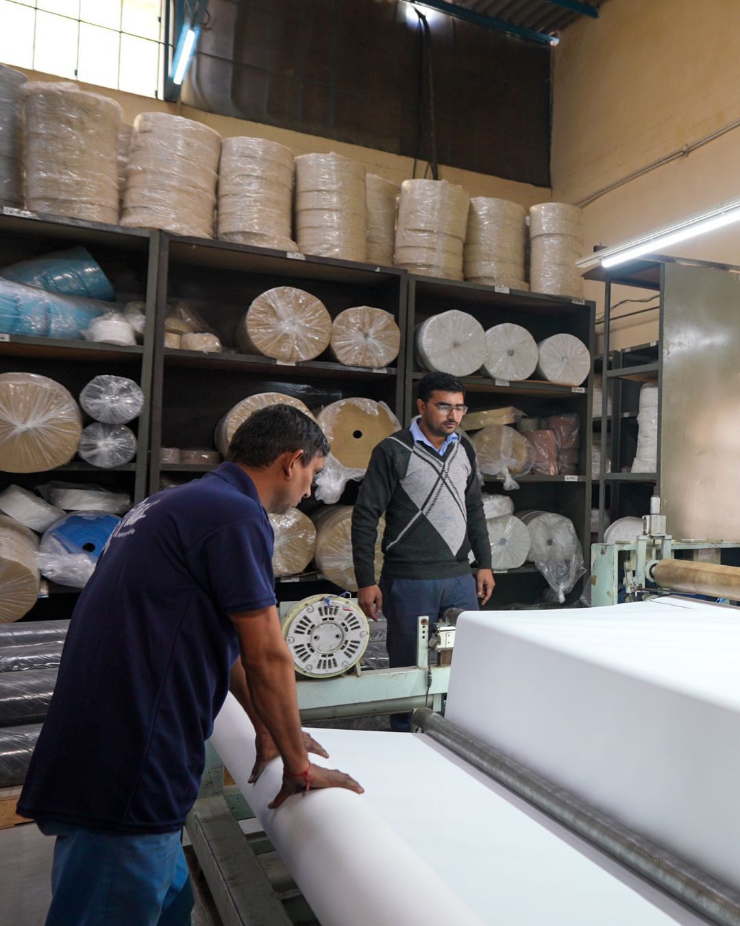 Nazeer Ahmed and Naoman Ahmed, founder and director of Perfect Fabricators