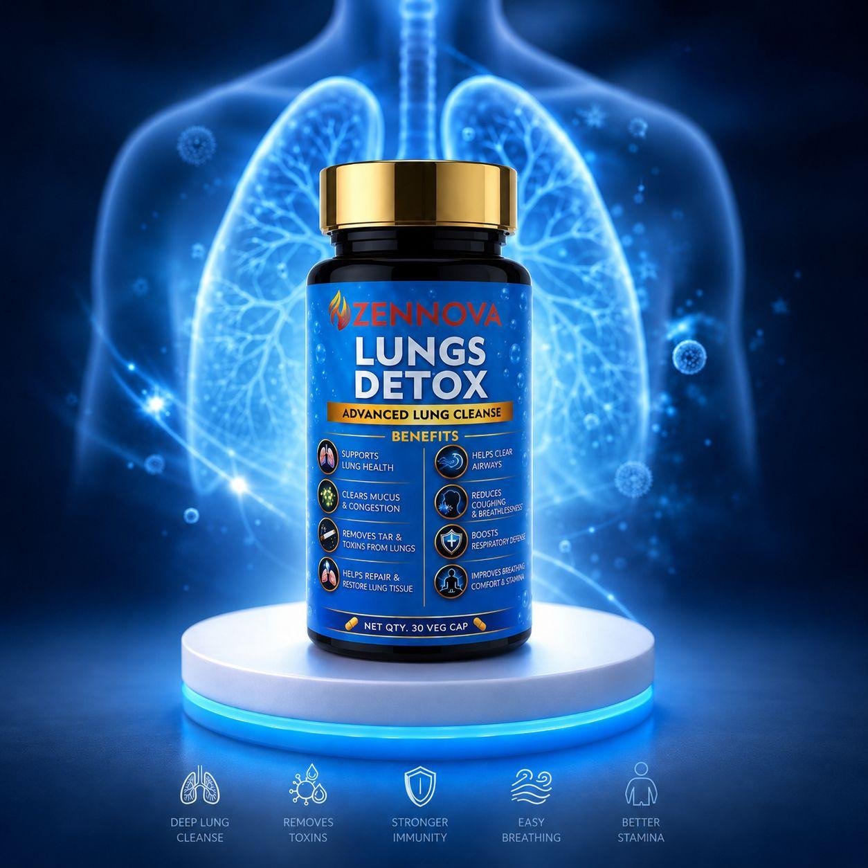 Zennova Lungs Detox