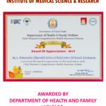 Award of Appreciation