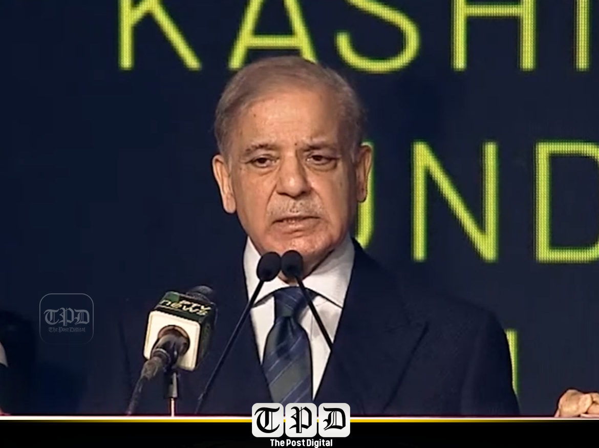 احتجاجی سیاست کا پہلا نشانہ معیشت ہوگی، ملکی ترقی کا پہیہ دوبارہ جام نہیں ہونے دیں گے: شہباز شریف