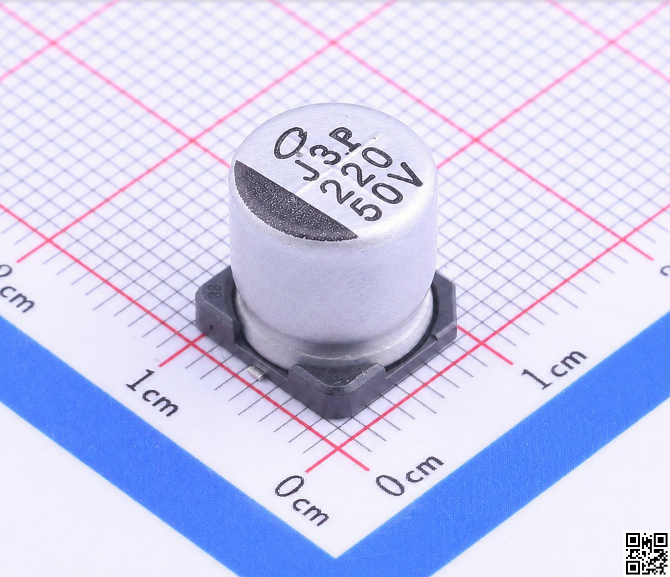 Tụ nhôm 220uF ±20% 50V SMD 10x10