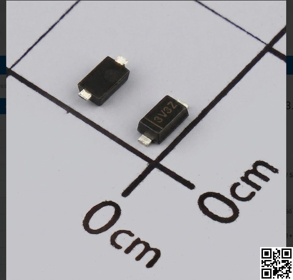 Diode Zener 3.3V 500mW