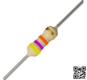 Điện trở 47 KOhm 14W 5% 4 vòng màu
