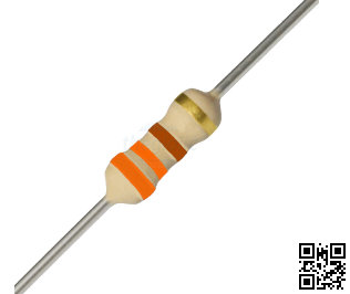 Điện trở 330 Ohm 14W 5% 4 vòng màu